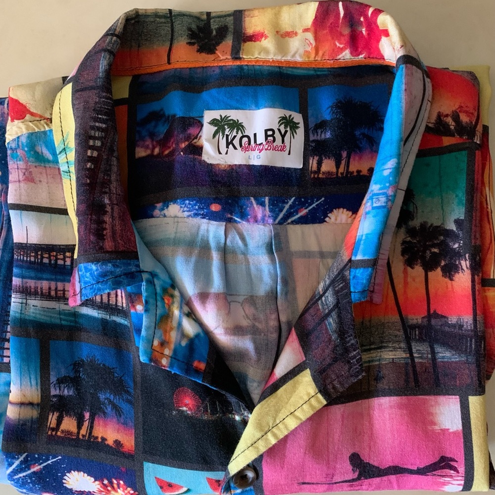 Kolby Spring Break Men’s Shirt